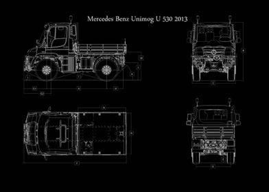 Mercedes Benz Unimog U 530