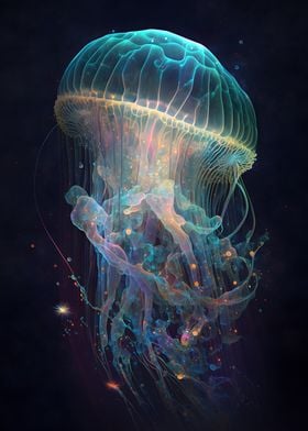 Galaxy Jellyfish