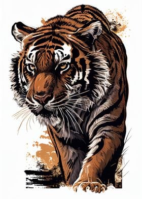 Tiger Animals Wall Art-preview-1