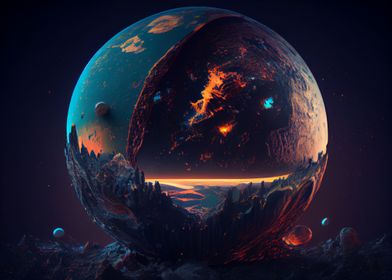 Dark World Planet