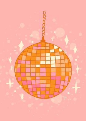 Pink Disco Poster