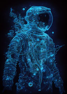 Celestial astronaut suit