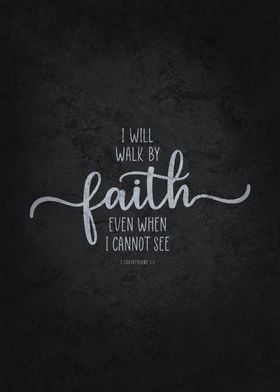 Walk By Faith