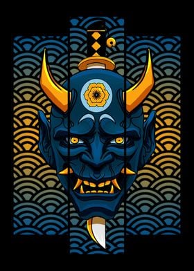 Japanese Hannya Mask