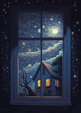 Superliminal Starry Night