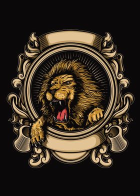 logo of lion