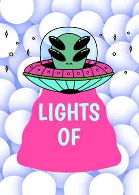 Alien UFO Lights Off