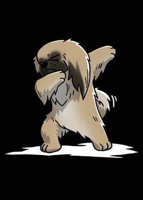 Pekingese Dabbing 