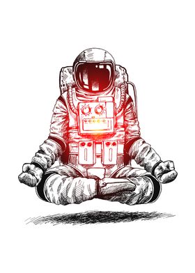 Astronaut yoga