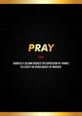 pray