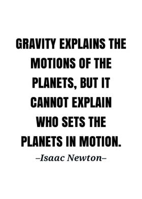 Isaac Newton quote