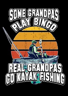 Grandpa Kayak Fishing Gift