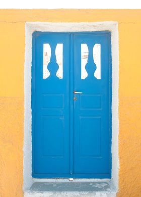 Yellow meets Blue Door 1