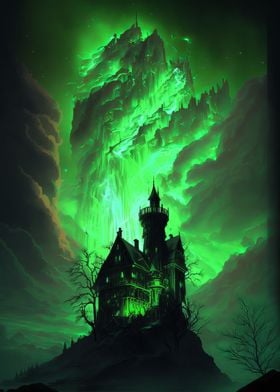 Castle of Green Auroras