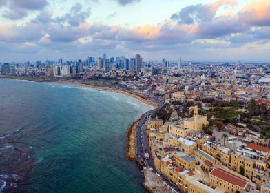 Tel Aviv City Beach Israel