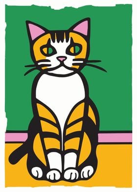 Calico Cat Poster