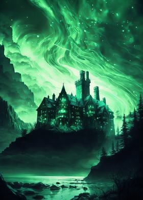 Castle of Green Auroras