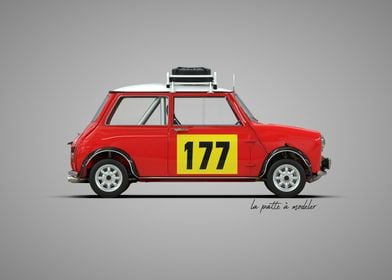 Austin Mini Rally Car