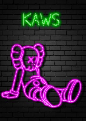 Neon Kaws