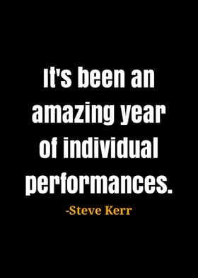 Steve Kerr Quote 