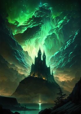 Castle of Green Auroras