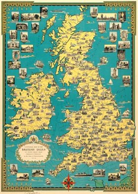 Map of the British Isles