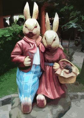 Rabbit Couple