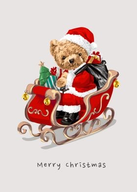 Santa bear