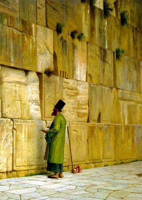 The Wailing Wall by Gerome