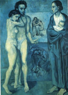 life 1903 by Picasso