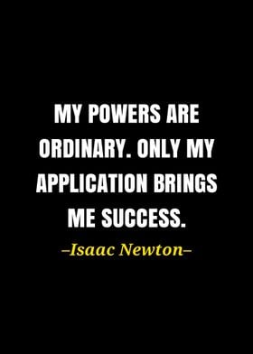 Isaac Newton quote