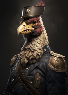 Chicken War Portrait 4