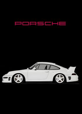 Porsche 911 minimalis 