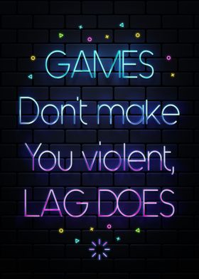 Games dont make violent
