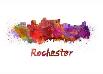 Rochester skyline