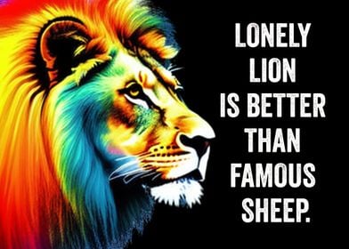 Lonely Lion