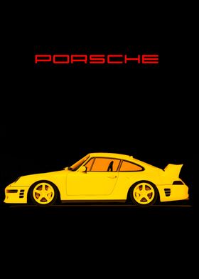 Porsche 911 minimalis 