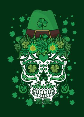 St Pattys Dia Los Muertos