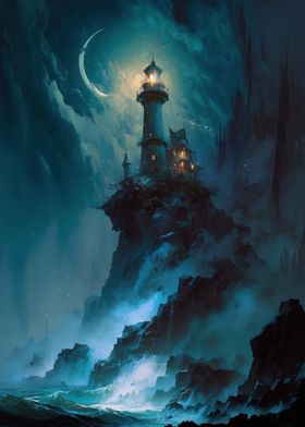 A Lighthouse in a Storm v1
