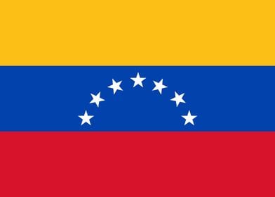 Flag of Venezuela 7 star