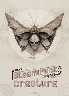 Steampunk Moth Death Mask