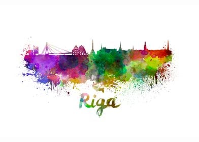 Riga skyline