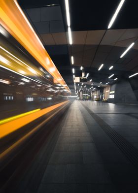 Underground Tram Station