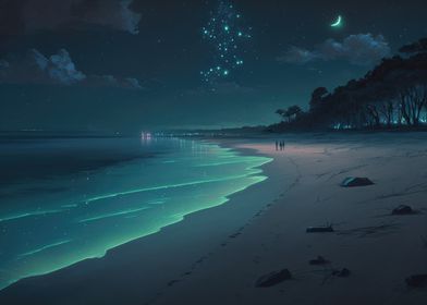 A night at the beach