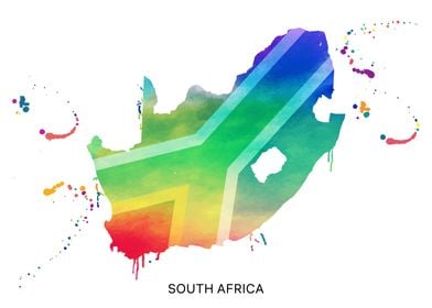 South Africa map