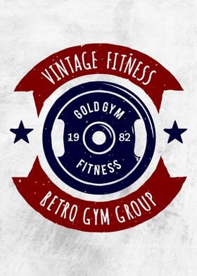 Vintage Fitness Retro Gym
