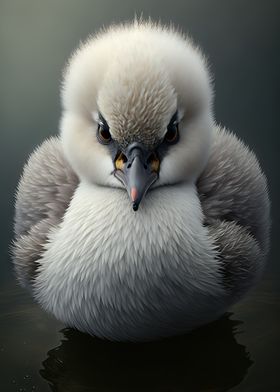 Baby Cygnet Swan