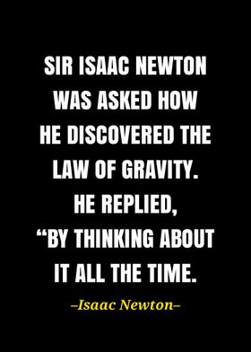 Isaac Newton quote