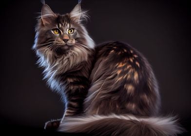 Maine Coon cat