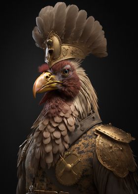 Chicken War Portrait 3